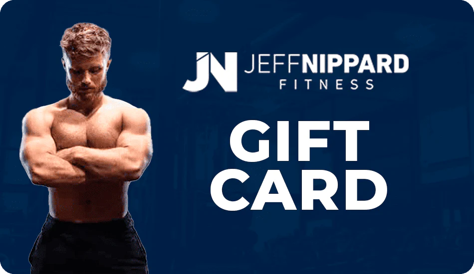 Jeff Nippard Fitness Gift Card